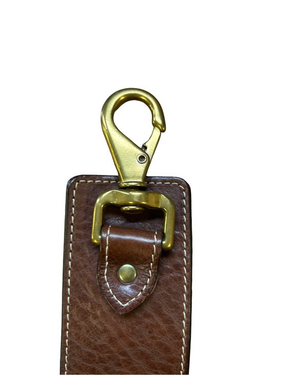 Vintage Lauren Ralph Lauren Equestrian Hoof Pick Belt - Italian Leather